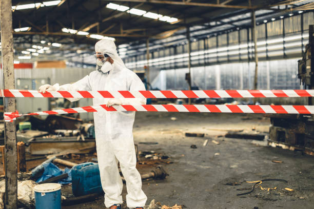 Professional Biohazard technician working in Grapeview, WA